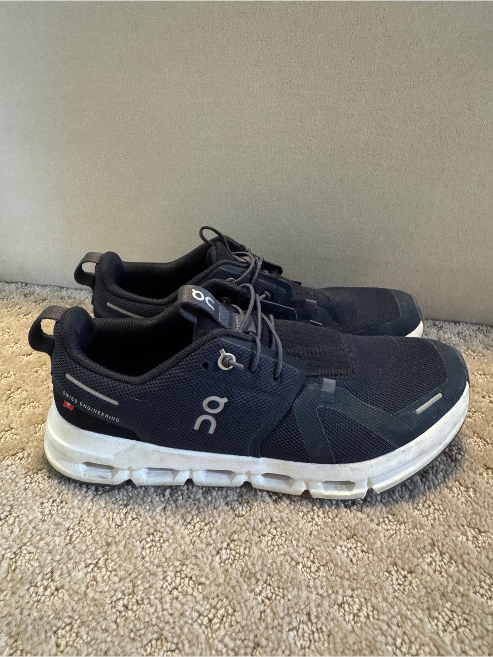 On Running Youth Sneakers in Midnight Navy and White
